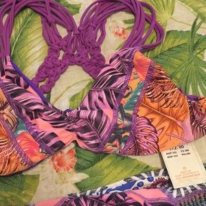 💜💛 Gorgeous Maaji Bikini Set ✨ NWT - Large!